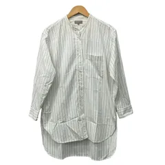 MargaretHowell(マーガレットハウエル) チュニック サイズ1 S レディース - 白×黒 長袖/ストライプのサムネイル