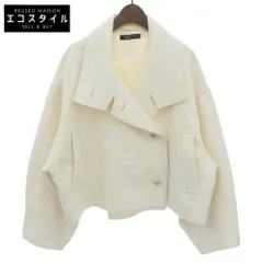 STUNNING LURE　スタニングルアー　美品 ダブルブレスト ツイード ショート ジャケット ウール混 レディース ライトベージュ 0 114290072400　0のサムネイル