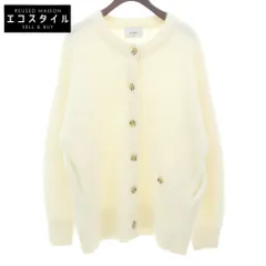 CLANE　クラネ　美品 MOHAIR LOOSE KNIT CARDIGAN トップス レディース ホワイト 1 24AW　1のサムネイル