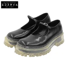MARC JACOBS　マーク ジェイコブス　クリアソール ザ メリージェーン 厚底 ストラップシューズ レディース 黒 ブラック 39 M9002339　39のサムネイル