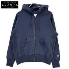 Champion　チャンピオン　C3-Y134 ネイビー Reverse Weave Zip Hooded Sweat ジップフーディ　Lのサムネイル