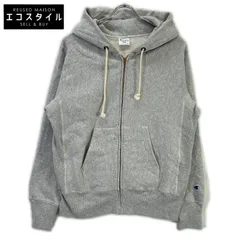 Champion　チャンピオン　C3-Y134 グレー Reverse Weave Zip Hooded Sweat ジップフーディ　Lのサムネイル