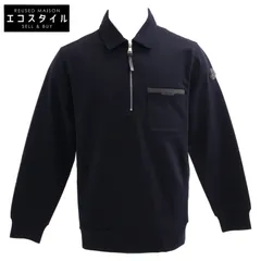 MONCLER　モンクレール　【新品/25年製】L10918G00025 FELPA CON ZIP ハーフジップ スウェットシャツ　Sのサムネイル