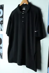 (XL-2XL) NIKE ナイキ 半袖 KARA（カラ） Tシャツ ブラック 機能性 ゴルフ -H34054のサムネイル