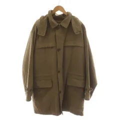 アクアスキュータム AQUASCUTUM 中綿ジャケット コート 上着 LL ベージュ フード付き /RR ■BMのサムネイル
