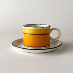 HORNSEA サフラン チュリーン 蓋付き皿 ボウル 英国 ヴィンテージ