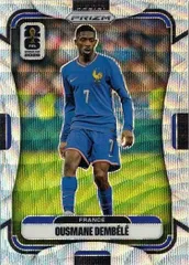 ウスマン・デンベレ / Ousmane Dembele フランス Base No.37 Wave 2026 Panini Prizm FIFA World Cup Soccer