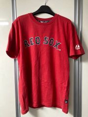 Majestic レッドソックス 松坂大輔Tシャツ 半袖 グレー Sサイズ - メルカリ