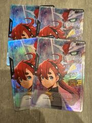 ガンダムカード スレッタ＆エアリアル リソース 3枚セット未開封