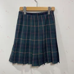 EASTBOY イーストボーイ プリーツスカート チェック柄 ウール 7号のサムネイル