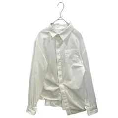 sacai(サカイ) 2024SS Cotton Poplin Shirt コットン ポプリン シャツ 24-07374 1 ホワイト アシンメトリー ドッキングのサムネイル
