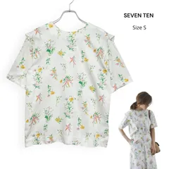 SEVEN TEN by MIHO KAWAHITO フラワープリントトップス SizeS  /R26520のサムネイル