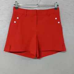 B7-5/デサント レッド ハーフパンツ レディースのサムネイル