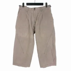 カズユキ クマガイ アタッチメント KAZUYUKI KUMAGAI ATTACHMENT クロップドパンツ ショート 7分丈 1 グレーのサムネイル