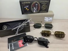 (新品) Ray-Ban(レイバン) RB3928 縁なしめがね ブラック GOLD GREEN GOLD BROWN ASAP Rockyのサムネイル