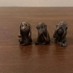 京焼 高橋道八 狸 置物 仁阿弥道八 彩色鈴舞狸姿 三体セット 置物 在銘