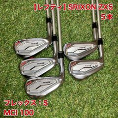 レフティ SRIXON ZX5 アイアンセット5本 スリクソン 左 - メルカリ