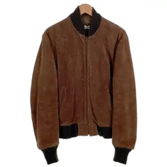Schott ショット Suede Bomber Jacket スエード ボンバージャケット ブラウン USA製 Size 40のサムネイル