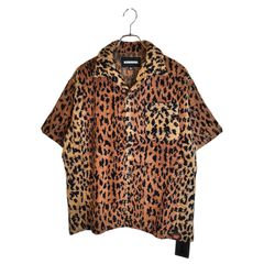 SAINT LAURENT レオパード柄 半袖シャツ XS - メルカリ