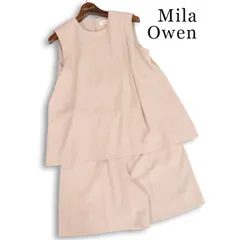 Mila Owen ミラオーウェン 春夏 ツーピース風★ ショート パンツ オールインワン Sz.0 レディースのサムネイル
