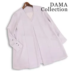 DAMA Collection ダーマ コレクション 春夏★ Vネック ドレープ チュニック ブラウス Sz.9R レディースのサムネイル