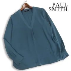 PS Paul Smith ポールスミス 春夏★ 長袖 プルオーバー ドレープ ブラウス Sz.40 レディースのサムネイル