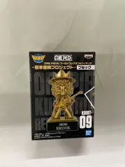 【未開封】ブルック 「ワンピース」 ワールドコレクタブルフィギュア -熊本復興プロジェクト- 銅像ミニフィギュア 店舗限定のサムネイル