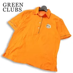 GREEN CLUBS グリーンクラブ 春夏★ 半袖 バッグス・バニー刺繍★ 鹿の子 ポロシャツ Sz.3 メンズのサムネイル
