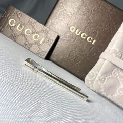 GUCCI GHOST GG タイバー ネクタイピン グッチ 3回着用の超美品 - メルカリ