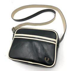 BALLY バリー ハンドバッグ ミニバッグ キャンバス レザー 白 黒 中古 