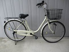 電動アシスト自転車 シティタイプ 前カゴ付き - メルカリ