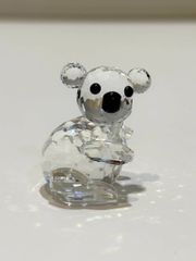 SWAROVSKI スワロフスキー クリスタルベア置物 旧ロゴ 廃盤 - メルカリ