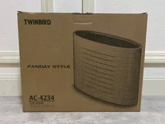 未使用品 TWINBIRD 空気清浄機 ファンディスタイル AC-4234 ツインバードのサムネイル