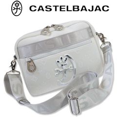 新品】カステルバジャック 060151 ショルダーバッグ 白 - メルカリ