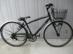 F264　★限定特価　完成車発送★ 中古自転車 マルイシ　アパッシュ　ブラック【27インチ　軽快車　6段　LEDオートライト 】 (*^▽^*)のサムネイル