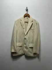 DAKS 麻 ブルーレイ ジャケット 95サイズ Mのサムネイル