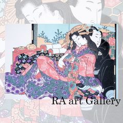 溪斎英泉 ふたつ枕 あぶな絵十二帖 第4図 人物画 浮世絵 美人画 春画