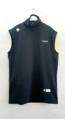 DESCENTE TWINS ハイネック スリーブレス 起毛 ロング Tシャツ 115のサムネイル