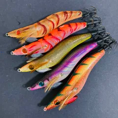 墨族 3号 エギ エギング エギセット ハリミツ スミゾク Sumizoku Harimitsu JDM Egi Squid Jig Calamariのサムネイル