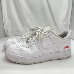 【中古】Supreme × Nike Air Force 1 Low White サイズ27cm CU9225-100 汚れあり[91]のサムネイル