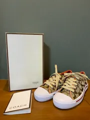 COACH コーチ　シグネチャー キャンバス　スニーカーのサムネイル