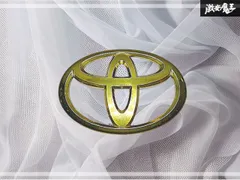 TOYOTA トヨタ 純正 汎用品 エンブレム オーナメント ロゴ トヨタマーク ゴールド 金色 1個 激安魔王 棚のサムネイル