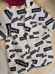 マークゴンザレス プリンティング 半袖 ハワイアン シャツ M STREET WEAR スケーターボーイのサムネイル