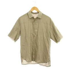 スティルバイハンド STILL BY HAND シャツ 46 ベージュ 無地 レギュラーカラー 半袖 /JP30のサムネイル