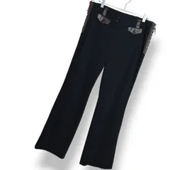 新品未使用 D&G Dolce & Gabbana ドルチェアンドガッバーナ スラックス9850 メンズ ブラック ズボン ボトムス パンツ ヴァージンウール 42（Lサイズ相当）管理番号：215A-3438のサムネイル