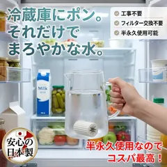 飲料水 カルキ抜き 塩素除去 水道水 浄水 浄水器 代わり 魔法のセラミック 2個 日本製 水質改善 飲料水 料理 おいしい水 ポット ピット サーバー ミネラルウォーター 経済的 エコ コスパのサムネイル