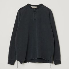 satur ワッフルヘンリーネックロングスリーブ - メルカリ