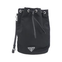 Prada Re-Nylon ドローストリングポーチバッグ ブラック - メルカリ