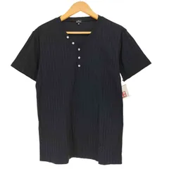 ピーエスポールスミス PS Paul Smith ストライプ ヘンリーネック Tシャツ メンズ import：M のサムネイル
