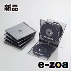 ELECOM  エレコム Blu-ray/DVD/CDプラケース クリアブラック CCD-JSCNQ5CBK (2358859)のサムネイル
